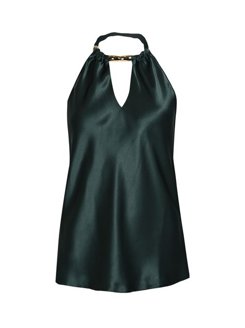 Top Briscola in satin con scollo PINKO | 105614 A2RAV88
